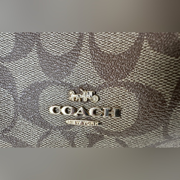Coach Kristy Snakeskin Leather Triple
Compartment Large Shoulder Bag C7332 VGC - Picture 6 of 16